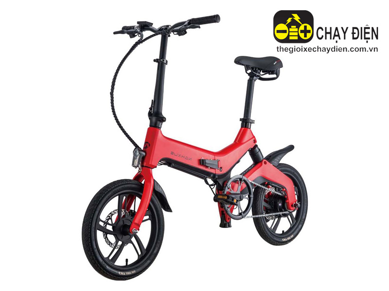 Xe đạp gấp trợ lực điện Nakxus được thiết kế với kiểu dáng thể thao độc đáo, mới lạ